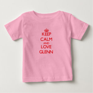 Camiseta Mantenha a calma e ame Glenn