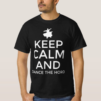 Camiseta Mantenha a calma e dance horo