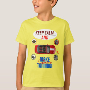 CAMISETA MANTENHA A CALMA E FAÇA UM AJUSTE EXTREMO
