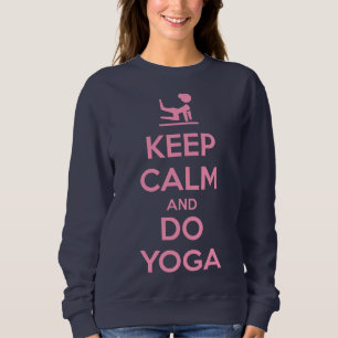 Camiseta Mantenha a Calma e Faça Yoga