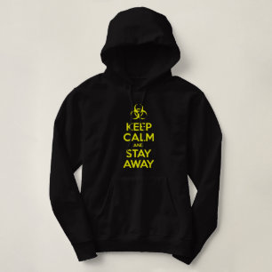CAMISETA MANTENHA A CALMA E FIQUE LONGE