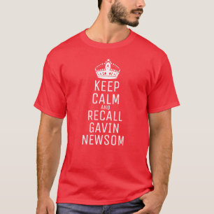 Camiseta Mantenha a calma e lembre-se do Gavin