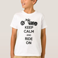 Mantenha a calma e monte-a sobre