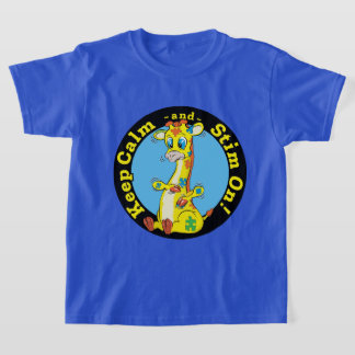 Camiseta Mantenha a calma e o estim ligados