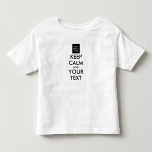 Camiseta MANTENHA A CALMA E O TEXTO COMPLETAMENTE Personali