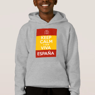 Camiseta Mantenha a Calma e que viva a Espanha