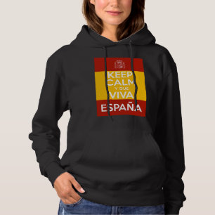 Camiseta Mantenha a Calma e que viva a Espanha