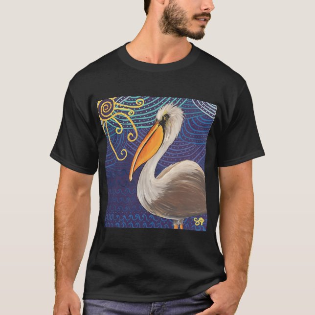 Camiseta Mantenha a calma e vá pescar (Frente)