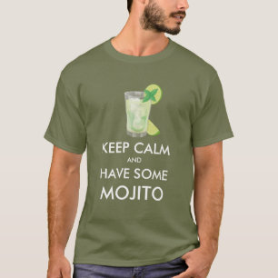 Camiseta Mantenha a Calma - Mojito