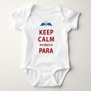CAMISETA MANTENHA A CALMA QUE MEU PAI É UM PARA