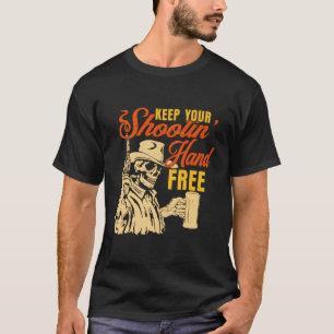 Camiseta Mantenha A Mão Livre