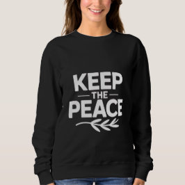 Camiseta 'MANTENHA A PAZ'
