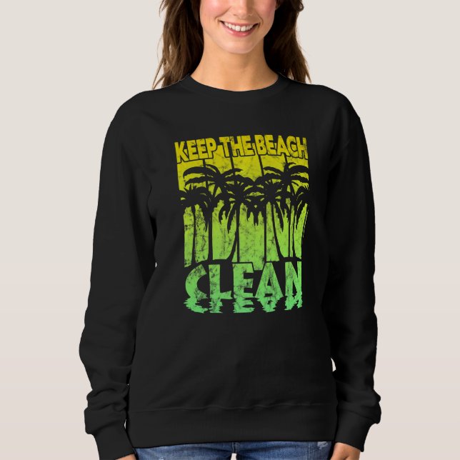 Camiseta Mantenha A Praia Limpa (Frente)