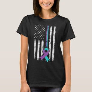 Camiseta Mantenha A Sua Vida Como Consciência Da Prevenção 