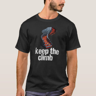 Camiseta Mantenha a subida