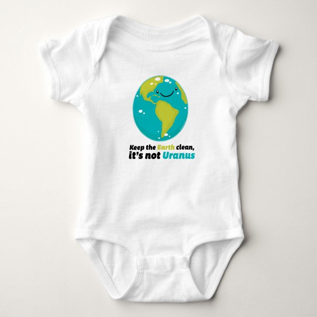 Camiseta Mantenha A Terra Limpa (Frente)