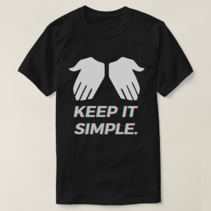 Camiseta MANTENHA A TI SIMPLES Khaby Lame