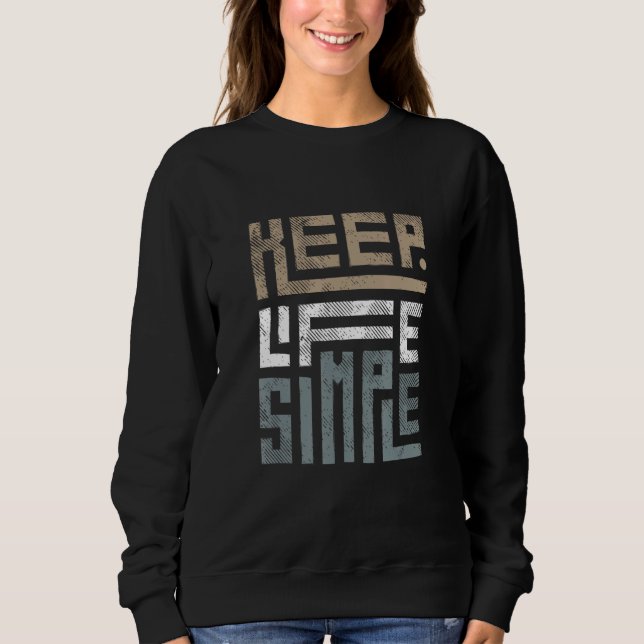 Camiseta Mantenha a Vida Simples (Frente)