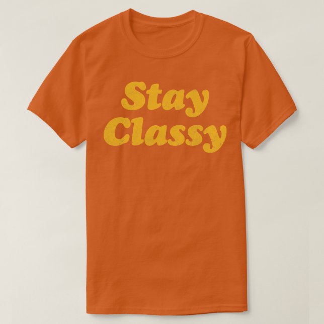 Camiseta Mantenha a Vintage clássica (Frente do Design)