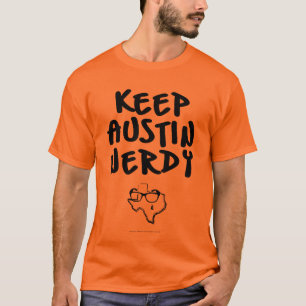 Camiseta Mantenha Austin Nerdy