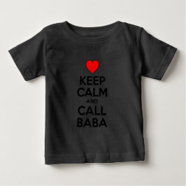 Camiseta Mantenha Calma Chamar Baba