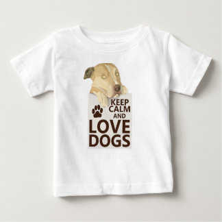 Camiseta Mantenha Calma e Ame Meu Grande Cachorro Foto