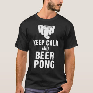 Camiseta Mantenha Calma E Beer Pong Beirut