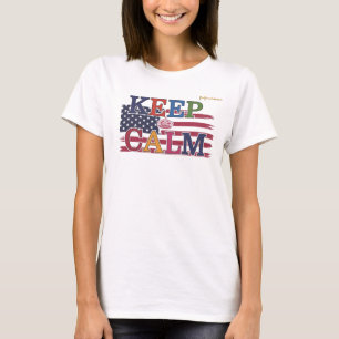 Camiseta Mantenha Calmo 