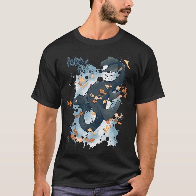 Camiseta Mantenha Calmo E Continue Pescando (Frente)