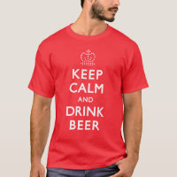 Mantenha cerveja calma e da bebida
