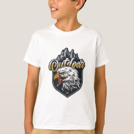 Camiseta Mantenha fortes citações motivacionais ao ar livre