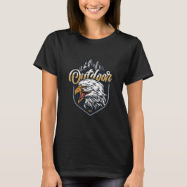 Camiseta Mantenha fortes citações motivacionais ao ar livre
