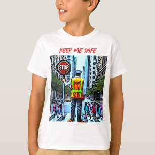 Camiseta Mantenha-me seguro
