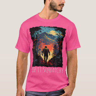 Camiseta Mantenha-O Acampamento De Itinerância Com Ângulo R