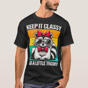 Camiseta Mantenha-O Clássico Com Óculos De Sol E Bolacha