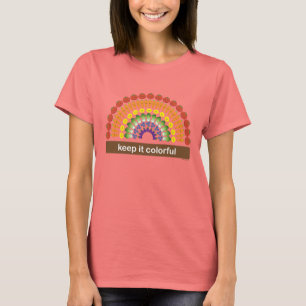 Camiseta Mantenha-o colorido