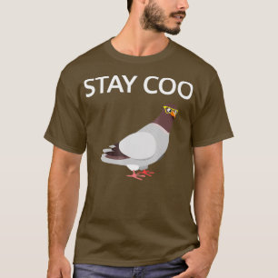 Camiseta Mantenha o Coo Pigeon Gift