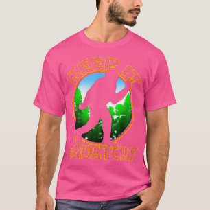 Camiseta Mantenha-O Esgueirado Engraçado Acampamento Sasqua