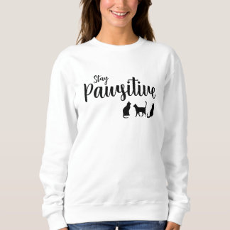 Camiseta Mantenha o Gato Preto Pawsitivo