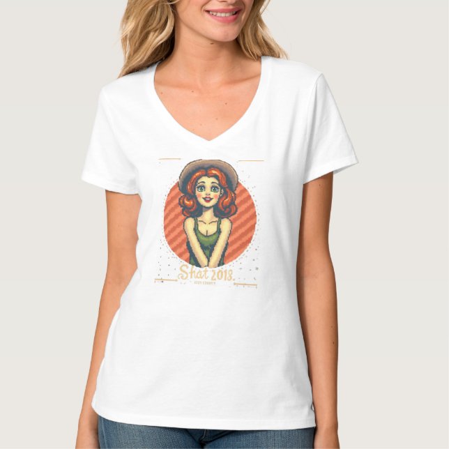 Camiseta Mantenha o Groovy Retro Sunset (Frente)