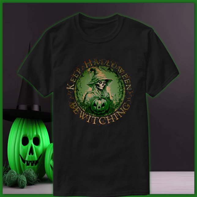 Camiseta Mantenha o Halloween a urinar (Criador carregado)