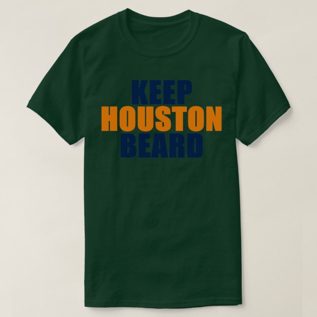 CAMISETA MANTENHA O HOUSTON BEARD (Frente do Design)