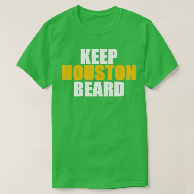 CAMISETA MANTENHA O HOUSTON BEARD 2 (Frente do Design)