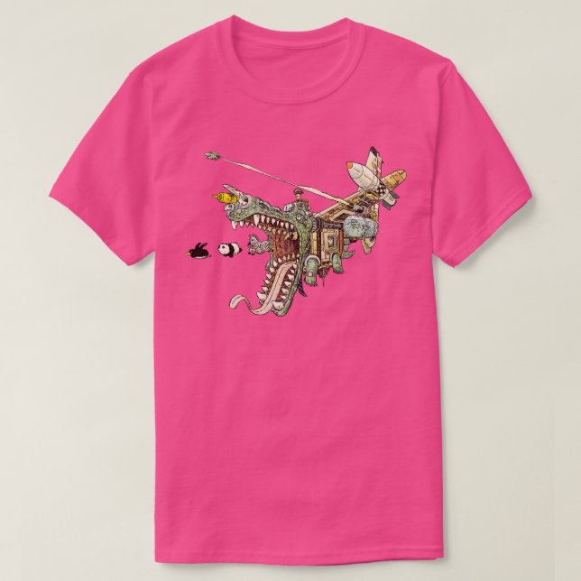 Camiseta Mantenha-o irreal (Frente do Design)