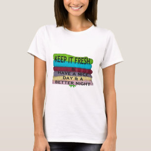Camiseta mantenha-o livre