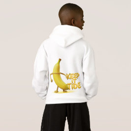 Camiseta Mantenha-o na Maré – Tipografia Engraçada de Banan