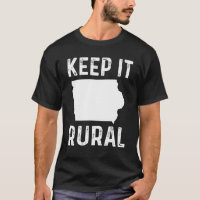 Mantenha-O Rural De Iowa Fazendo Agricultura Humor