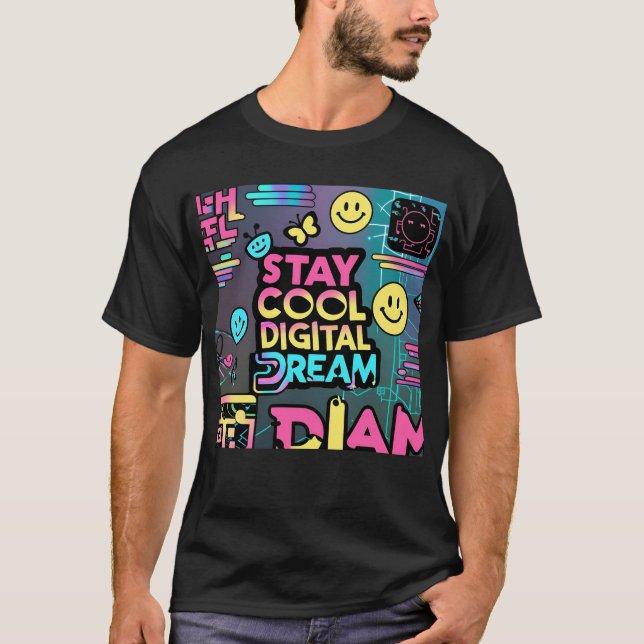Camiseta Mantenha o sonho digital Legal (Frente)