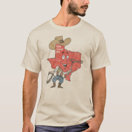 Camiseta Mantenha o Texas Red Austin Dallas Houston San Ant