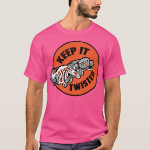 Camiseta Mantenha-o torcido